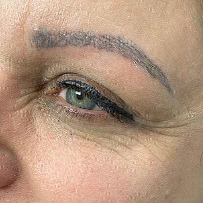Microblading: Not a Good Option for Sparse Brows